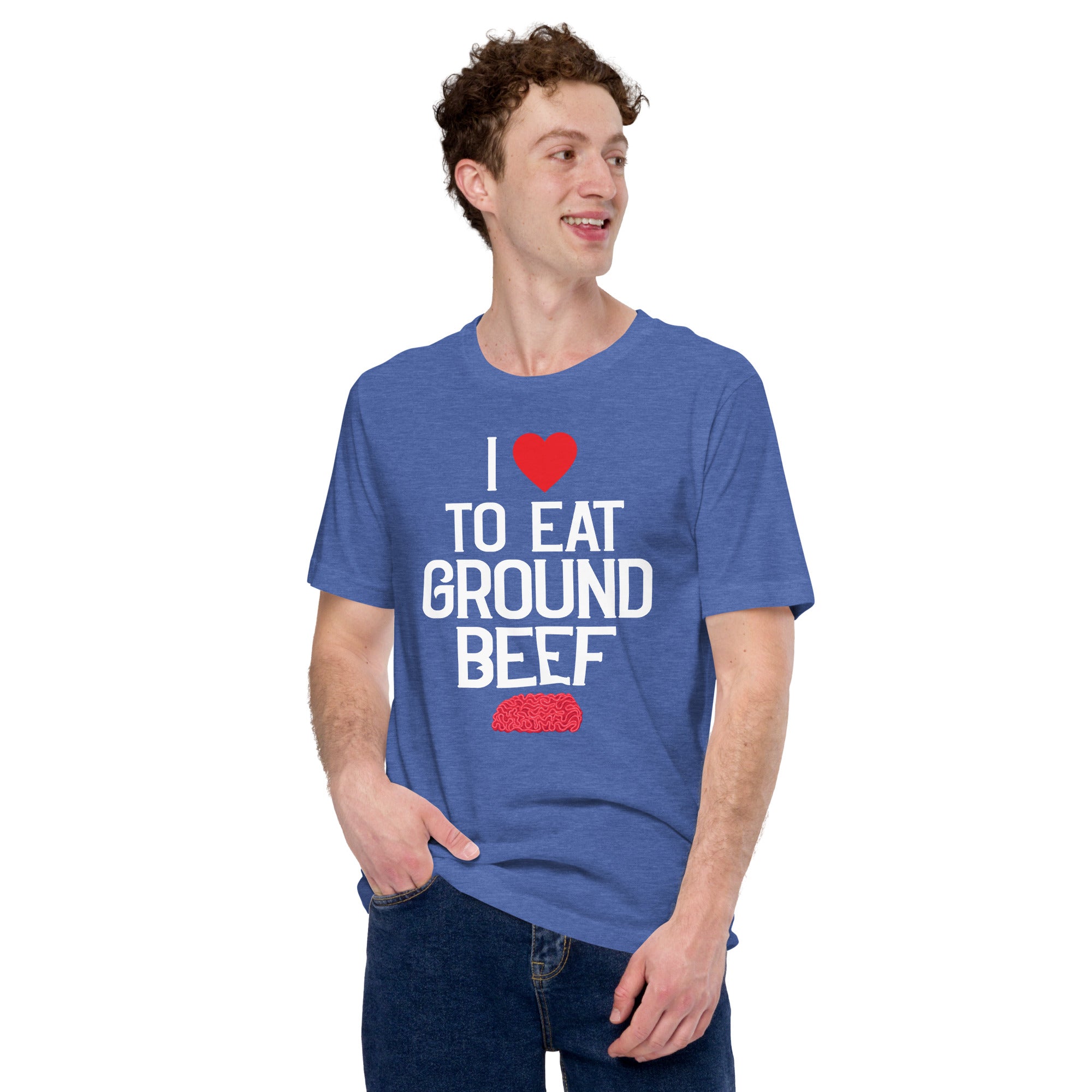 Image of I Love To Eat Ground Beef T-shirt