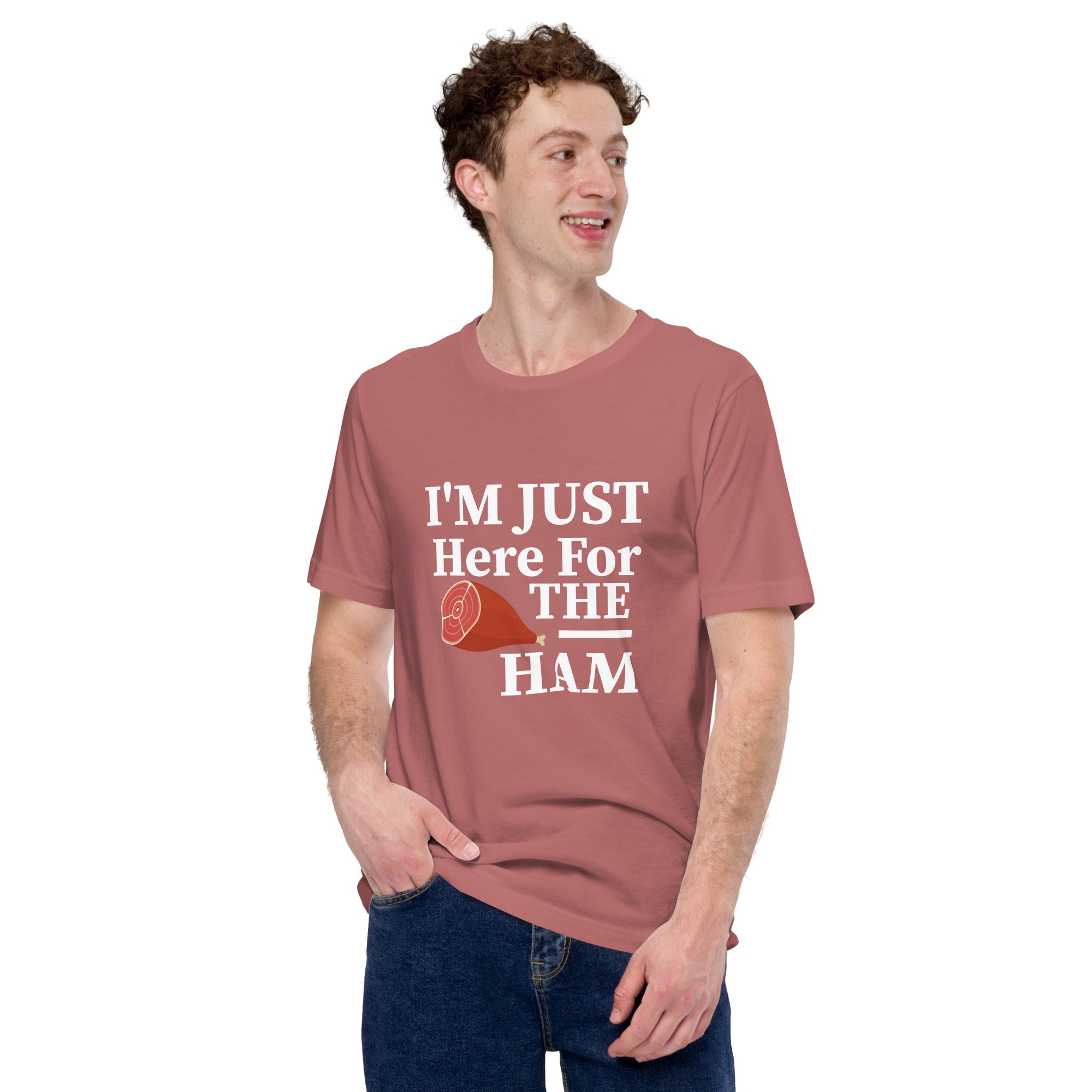 Image of I’m Just Here For The Ham T-shirt