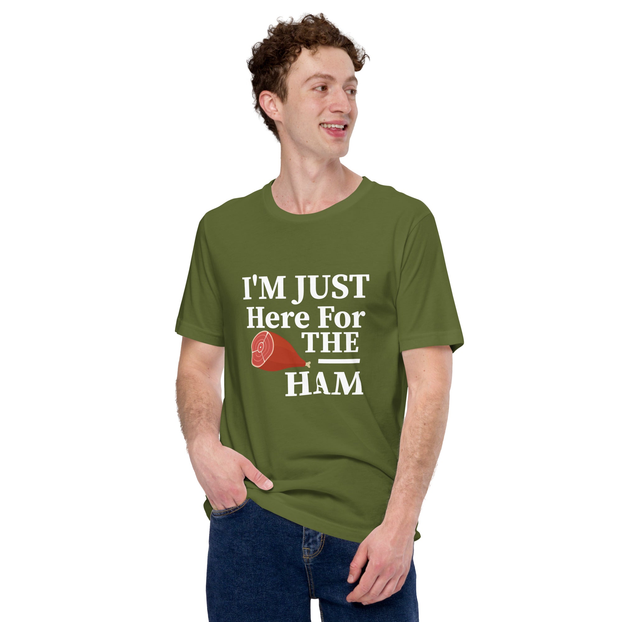 Image of I’m Just Here For The Ham T-shirt